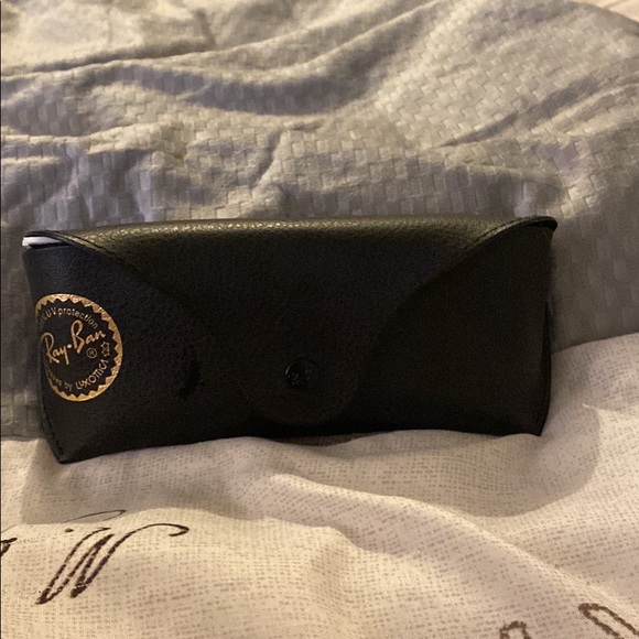 Polarized hexagon black ray ban sunglasses - Picture 2 of 3